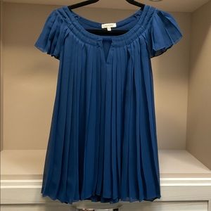 Max Studio pleated blouse XS